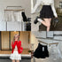 Ruched Up Layered Mini Skirts